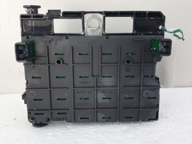 512673 Peugeot 206, Biztosítéktábla, 9657608780 Bsm B3, Delphi.