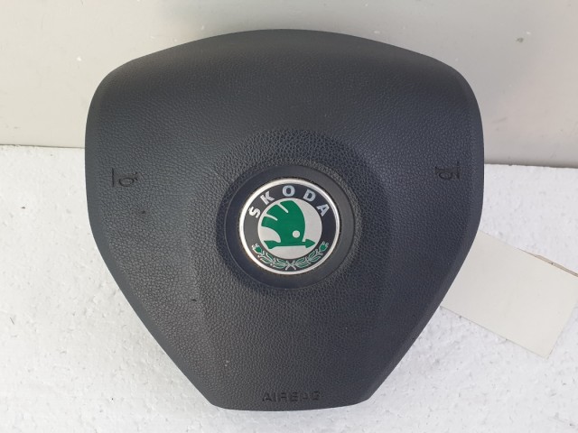 512675 Skoda Fabia 2, Kormánylégzsák, Légzsák,  5J0880201E, 1 Csati.