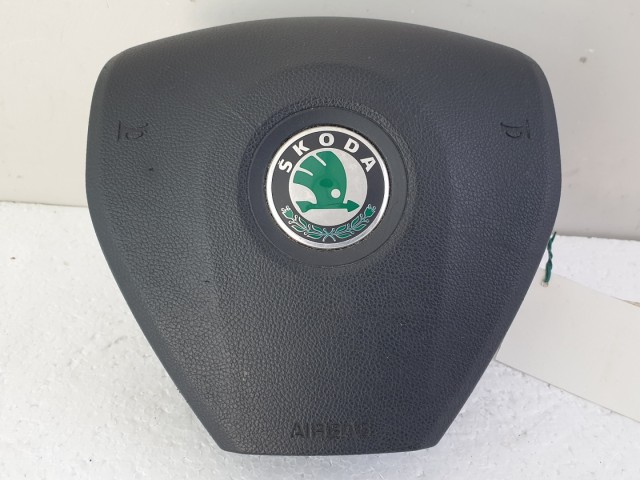 512675 Skoda Fabia 2, Kormánylégzsák, Légzsák,  5J0880201E, 1 Csati.