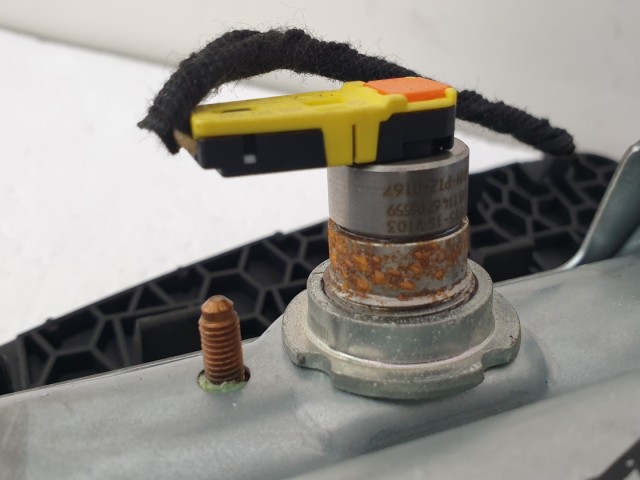 512677 Skoda Fabia 2, 2008, Utasoldali Légzsák, Légzsákpárna, 5J1880202B.