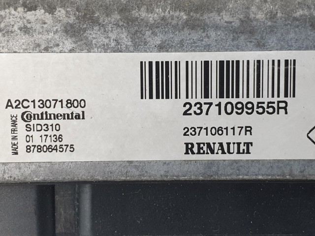 512682 Renault Master 2.3 Dci, Motorvezérlő, A2C13071800, 237109955R.