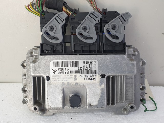 512683 Peugeot 307, Motorvezérlő, 9659306580, 0261208558. Benzines.