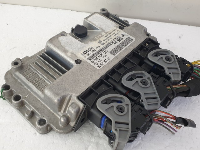 512683 Peugeot 307, Motorvezérlő, 9659306580, 0261208558. Benzines.