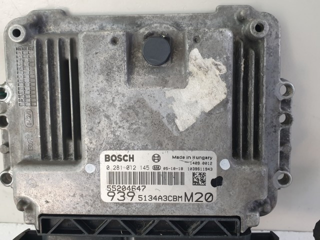 512684 Alfa Romeo 159, 2.4 Jtd, Motorvezérlő, 55204647, 0281012145.