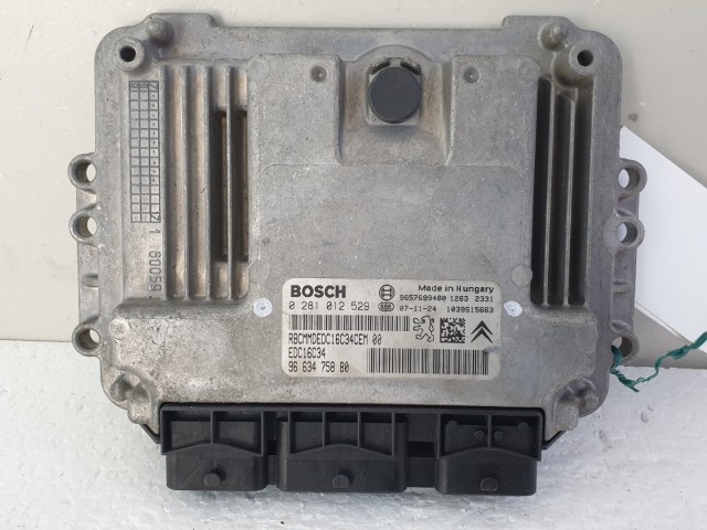 512685 Peugeot 207, D, Motorvezérlő, 9663475880, 0281012529, Bosch.