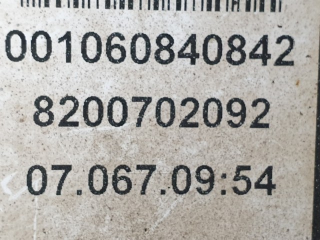 512687 Renault Scenic 2, Elektromos Kézifék Motor, 8200702092.