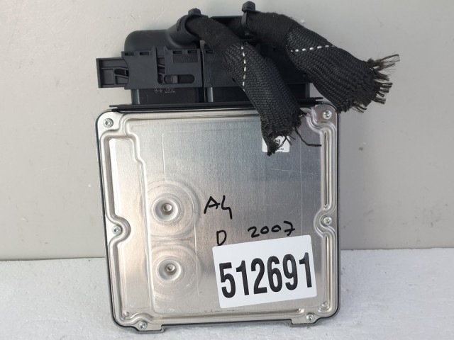 512691 Audi A4 D, 2007, Motorvezérlő, 03G906016LQ, 0281013887. Bosch.
