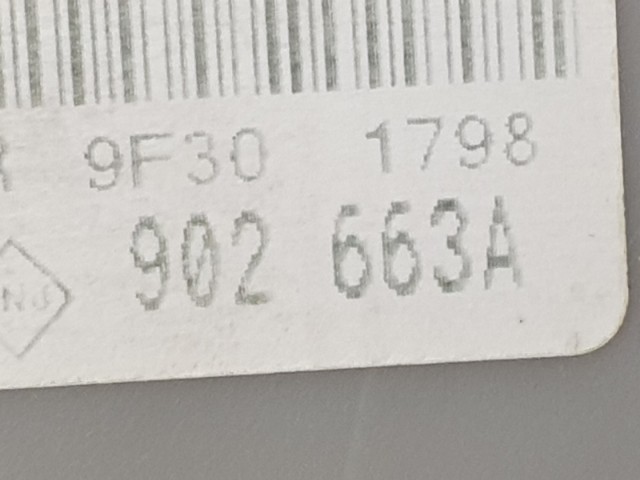 512693 Renault Clio 3, 2010, Külső Biztosítéktábla, 902663A,  