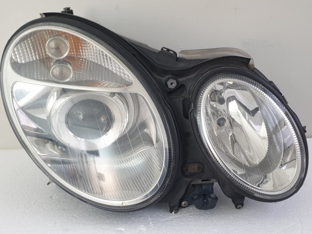 512786 Mercedes E, W211, Bal XENON Lámpa, Fényszóró, Lámpamosós.