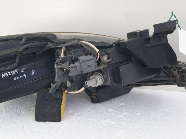 512787 Mazda 6, 2009, Bal Projektoros Fényszóró, Lámpa, GS1F-51040.