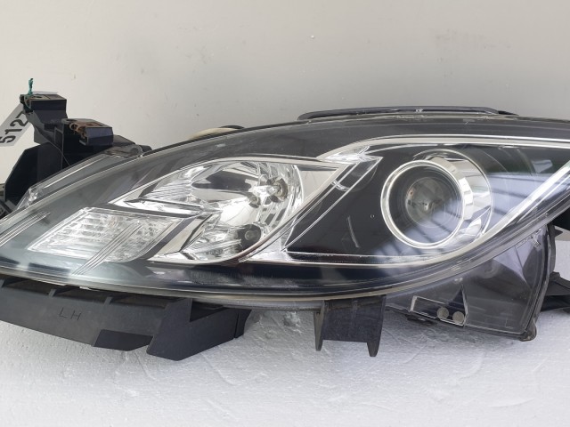 512787 Mazda 6, 2009, Bal Projektoros Fényszóró, Lámpa, GS1F-51040.