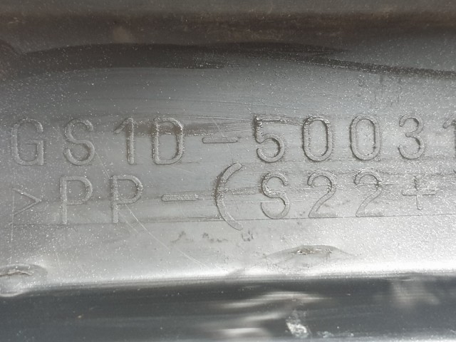 512802 Mazda 6, GH, 2009, Radaros Ködlámpás Lökhárító, GS1D50031.