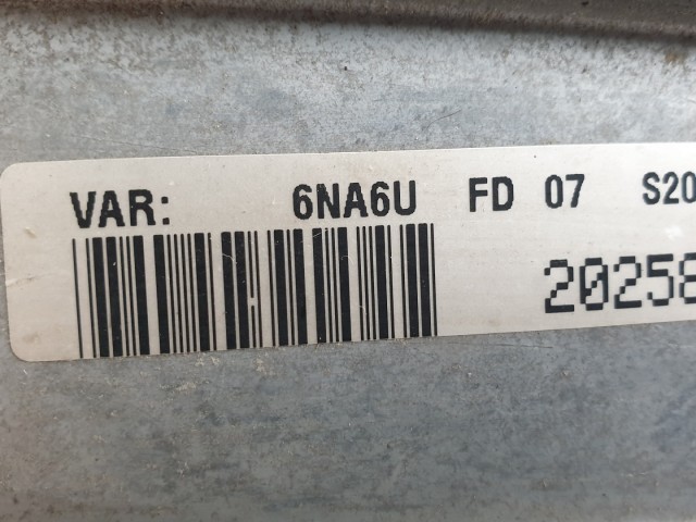 512365  Peugeot 206, Motorvezérlő, Ecu, 9643786580.