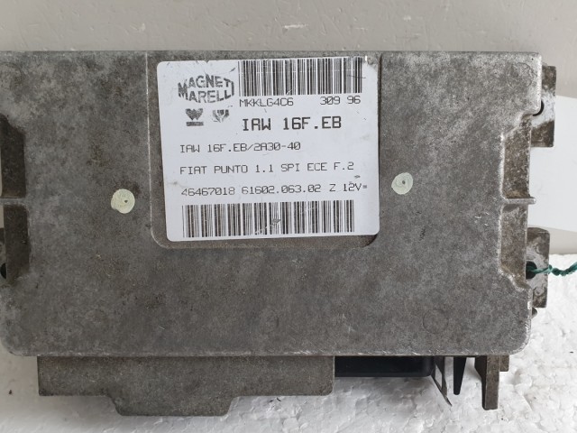 512372 Fiat Punto 1,  Motorvezérlő, 46467018, Ecu, Magneti. 