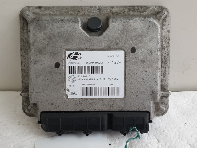 512384 Fiat 500, 1.4 T Jet, Automataváltó Vezérlő, 51897658. Elektronika.