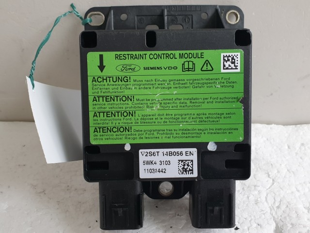 512392 Ford Fiesta 2006, Légzsák Indító Elektronika, 2S6T14B056EN.