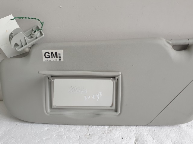 512395 Nissan Qashqai 2013, Bal Napellenző, Tükörrel Szerelt.