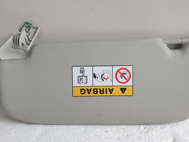 512396 Nissan Qashqai 2013, Jobb Napellenző, Tükörrel Szerelt.