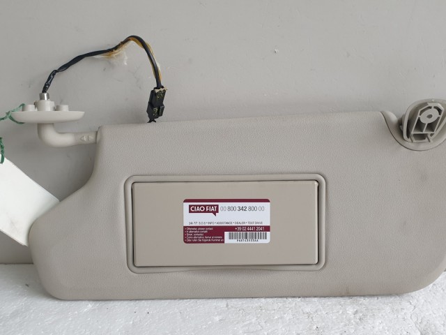 512398 Fiat Freemont Bal Napellenző, Tükörrel Lámpával Szerelt. 2013.