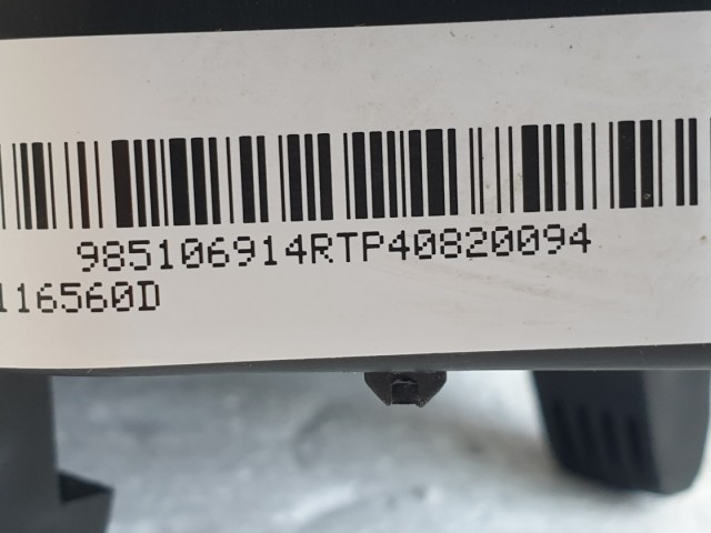 510992 Renault Master 2014, Kormánylégzsák, Légzsák, 34116560D.