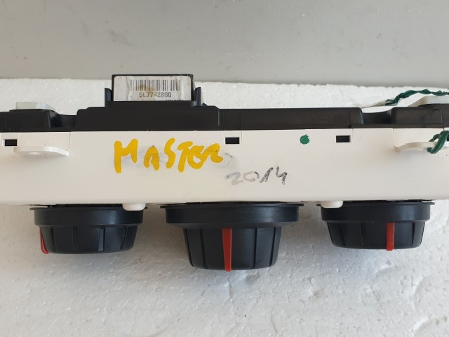 510993 Renault Master 2014 Fűtés Hűtés Kapcsoló, 275100013R, Klímás.