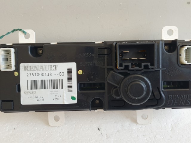 510993 Renault Master 2014 Fűtés Hűtés Kapcsoló, 275100013R, Klímás.