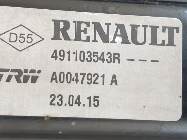 510996 Renault Master 2015, Elektromos Kormányszervó, 491103543R.