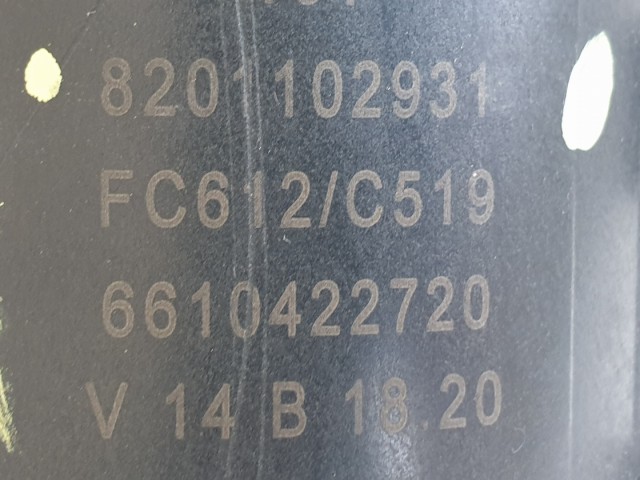 511003 Renault Master, 2015, Dci, Üzemanyagszűrő Ház, 8201102931.