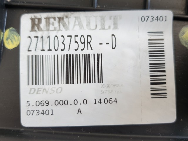 511007 Renault Master 2015, Klímás Fűtésbox, Motorral, 271103759R.