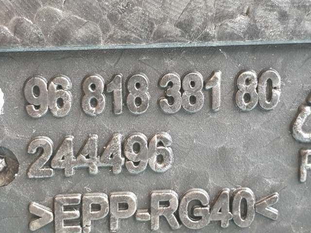 511010 Citroen C5, 2010, Emelő Szett, Kerék kulcs, Vonószem,  Kompletten.