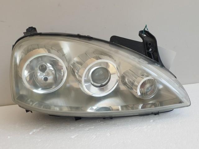 511017 Opel Corsa C, 2004, Projektoros Jobb Fényszóró, Lámpa, 13100538.