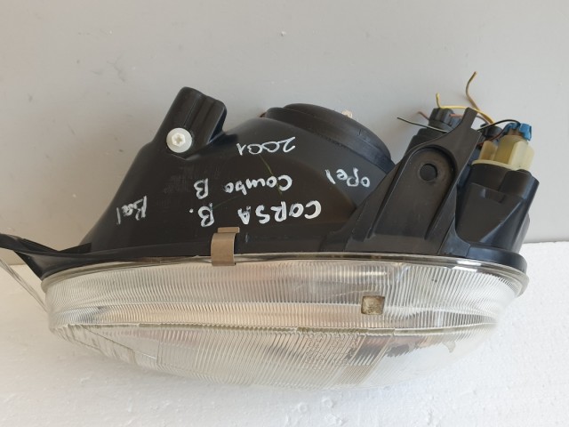 511019 Opel Corsa B, Combo B, 1999, Bal Első Fényszóró, Lámpa, 