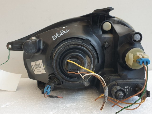 511020 Opel Corsa B, Combo B, 1999, Jobb Első Fényszóró, Lámpa, 