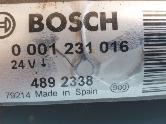 511039 Iveco Eurocargo, Önindító, Bosch, 0001231016,