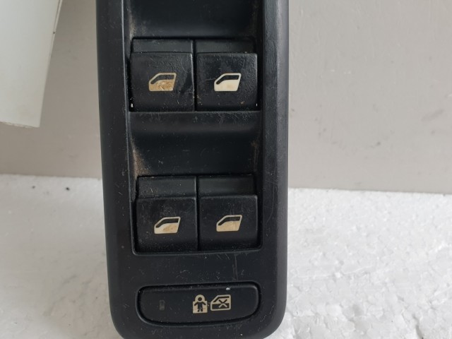 511979 Peugeot 308, 2010, Ablakemelő Kapcsoló, Első, 96644915XT.