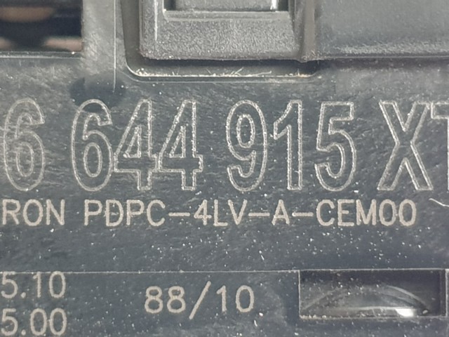 511979 Peugeot 308, 2010, Ablakemelő Kapcsoló, Első, 96644915XT.