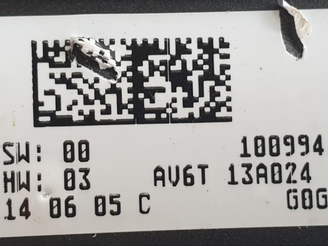 511981 Ford C-Max 2014, Világítás Kapcsoló, AV6T13A024CC.