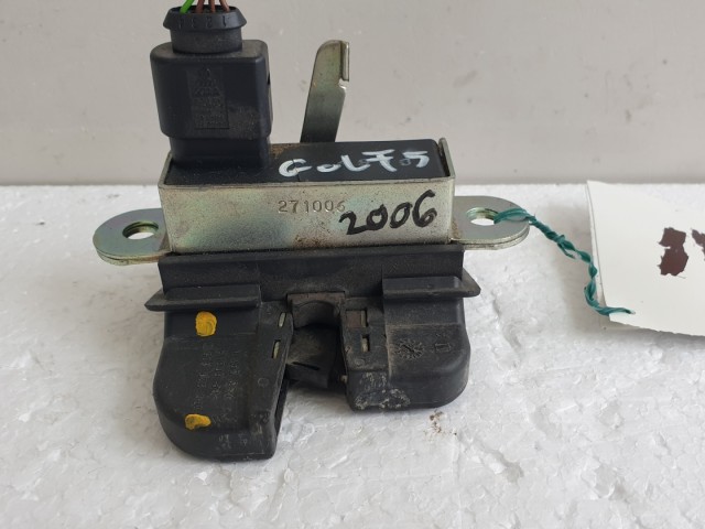 511994 VW Golf 5, 2006, Csomagtérajtó Zár, Zárszerkezet, 5P0827505C.