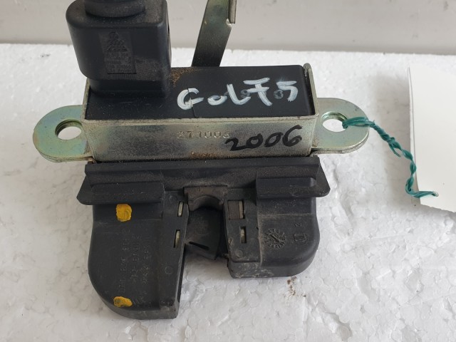 511994 VW Golf 5, 2006, Csomagtérajtó Zár, Zárszerkezet, 5P0827505C.