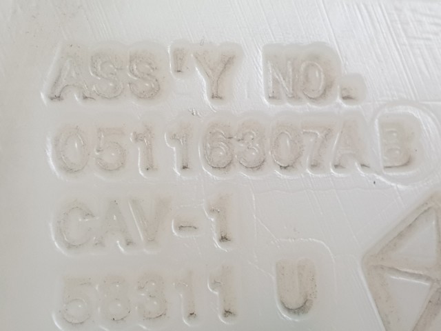 512513 Fiat Freemont 2013, Ablakmosó Tartály,  05116307AB. 