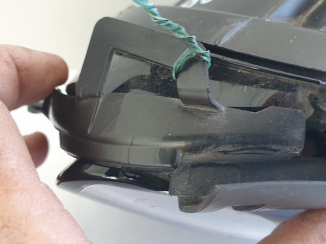 511043 Mercedes B, 2020, Bal Fényszóró, Hiányos, Alkatrésznek. MDE89132A.