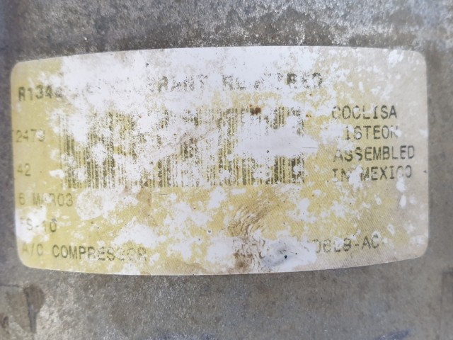 511049 Ford Transit 2.0, Tdci, 125 Ló, 2005, Klímakompresszor. 6 PK.