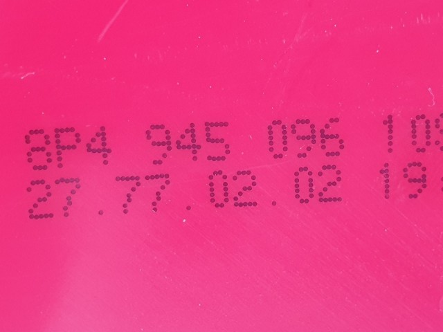 511053 Audi A3 2005, Jobb Hátsó Lámpa, 5 Ajtós, 8P4945096.