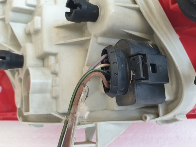 511053 Audi A3 2005, Jobb Hátsó Lámpa, 5 Ajtós, 8P4945096.