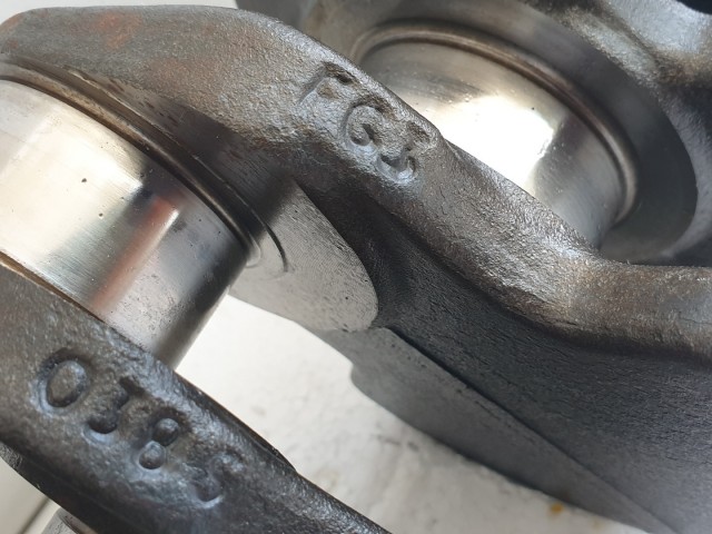 511059 Audi A3, 1,9. Pd, 2005, Főtengely. 