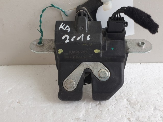 512047 Ford KA, 2010, Csomagtérajtó Zár, Zárszerkezet, 51809766.