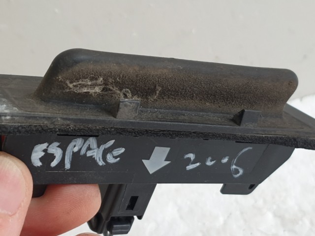 512048 Renault Espace, 2006, Csomagtérajtó Gomb, Mikrokapcsoló, 8200002001.