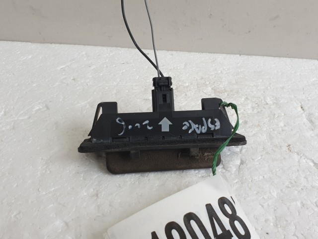 512048 Renault Espace, 2006, Csomagtérajtó Gomb, Mikrokapcsoló, 8200002001.