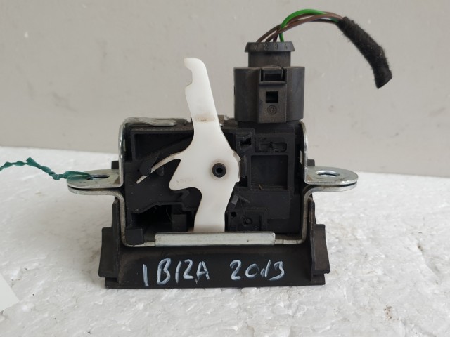 512058 Seat Ibiza 2010, Csomagtérajtó Zár, Zárszerkezet, 6J3827505B.