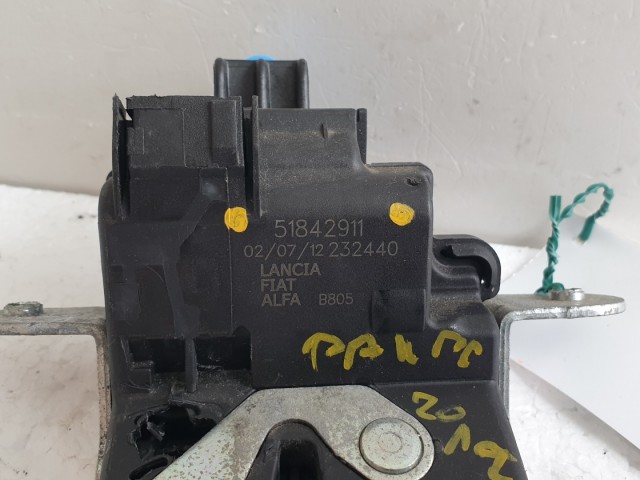 512059 Fiat Panda 3, 2013, Csomagtérajtó Zár, Zárszerkezet, 51842911.